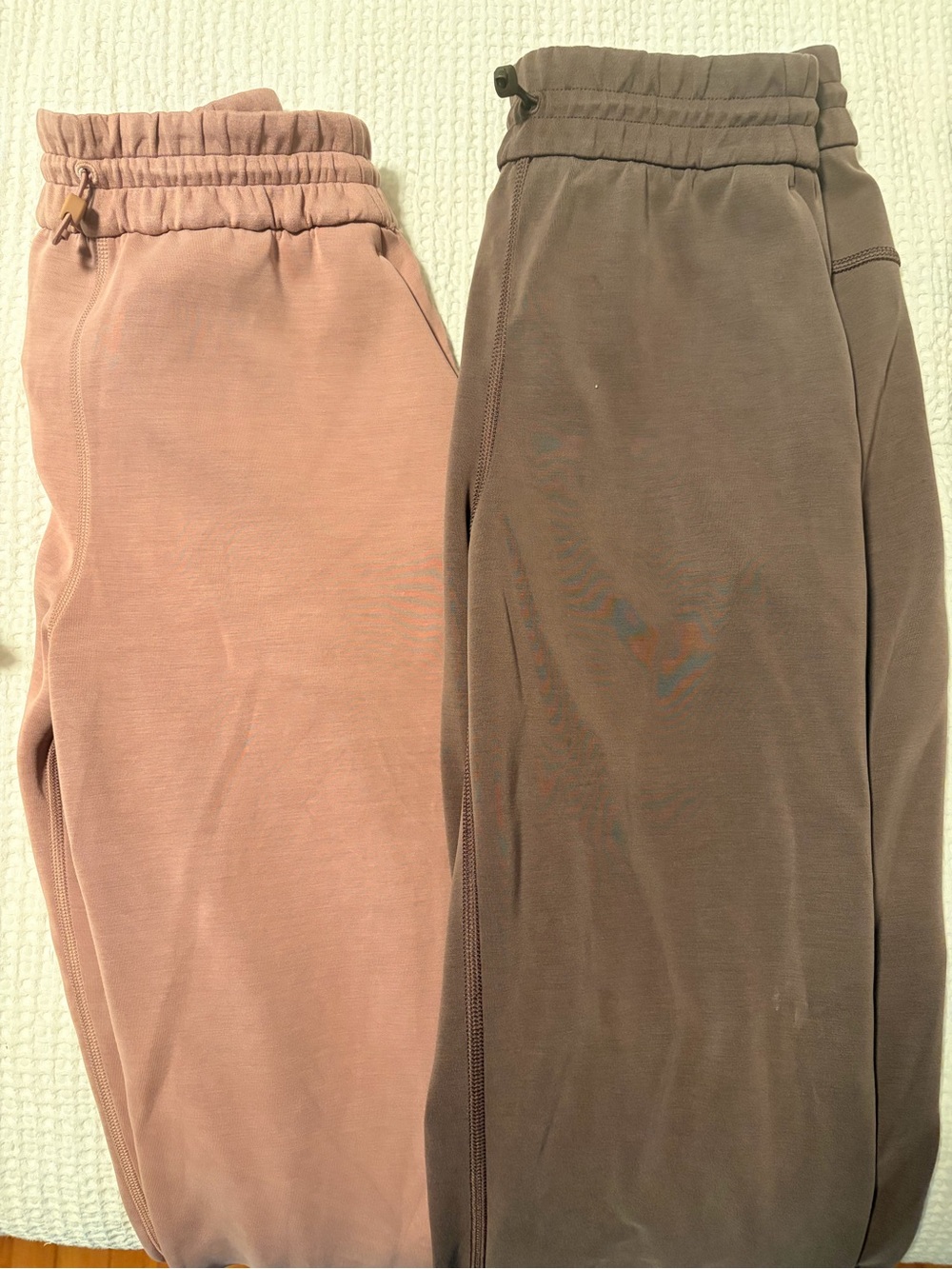 lululemon athletica Track Joggers in Dusty Rose and Taupe